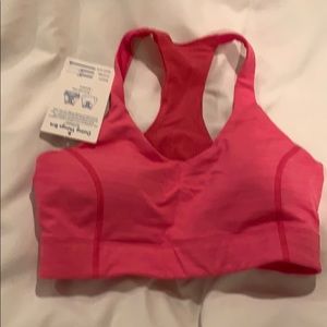Outdoor Voices Techsweat Pink Bra Size Small